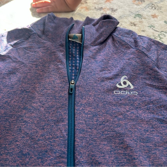 Odlo Knit 1/4 zip up jacket - Picture 2 of 8